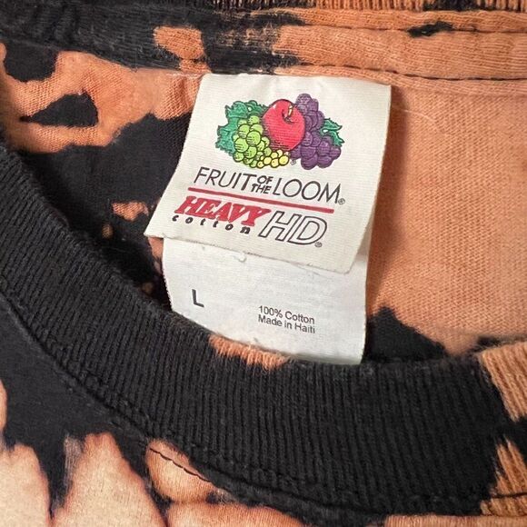 COPY - 1978 Halloween Movie bleach dyed T-shirt, size large - Picture 2 of 2